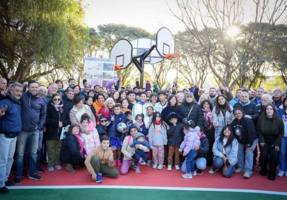 Mayra Mendoza inauguró el Parque de los Deportes en Quilmes y apuntó contra el abandono de la obra pública nacional