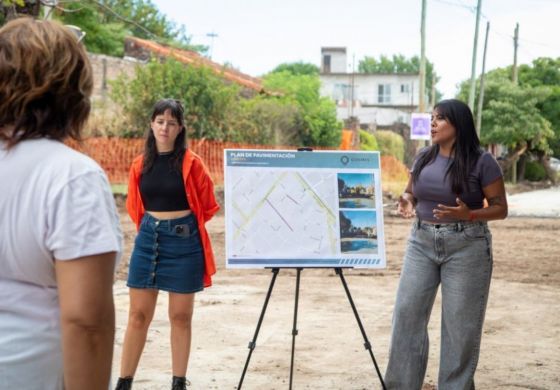 Quilmes: Nuevas obras de pavimentación en Ezpeleta que mejoran la conectividad barrial