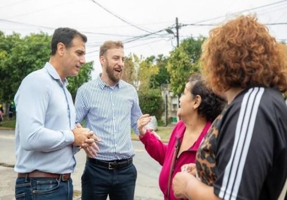 Lomas y Lanús avanzan con obras conjuntas para transformar la Avenida Lynch