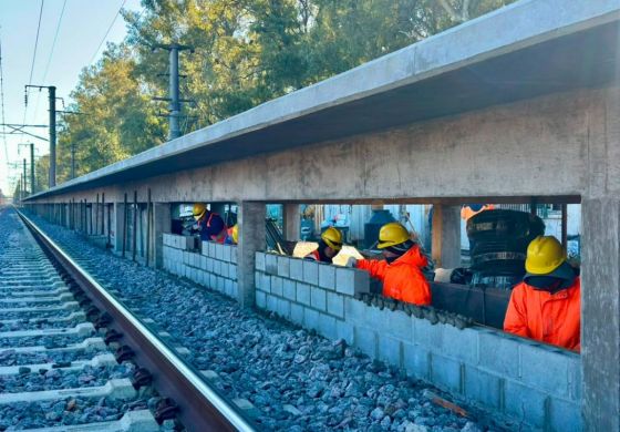Almirante Brown: El municipio reactiva la obra de la estación de la UNaB ante el apagón de Nación