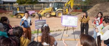 Quilmes inició la obra de un nuevo polideportivo en Ezpeleta Oeste