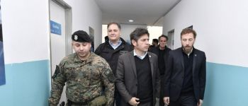 Lomas de Zamora: Kicillof inauguró una base de la UTOI y apuntó contra el ajuste de Milei en seguridad