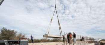 Obra pública con gestión local: avanza la nueva bajada de Ezpeleta financiada 100% por Quilmes