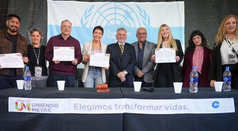 Mayra Mendoza participó del XXV Encuentro Uniendo Metas de Naciones Unidas